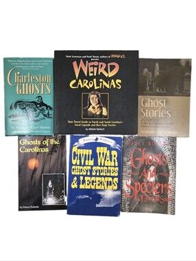Southern Ghost Stories Spooky Books Lot Haunted Carolinas Charleston Civil War